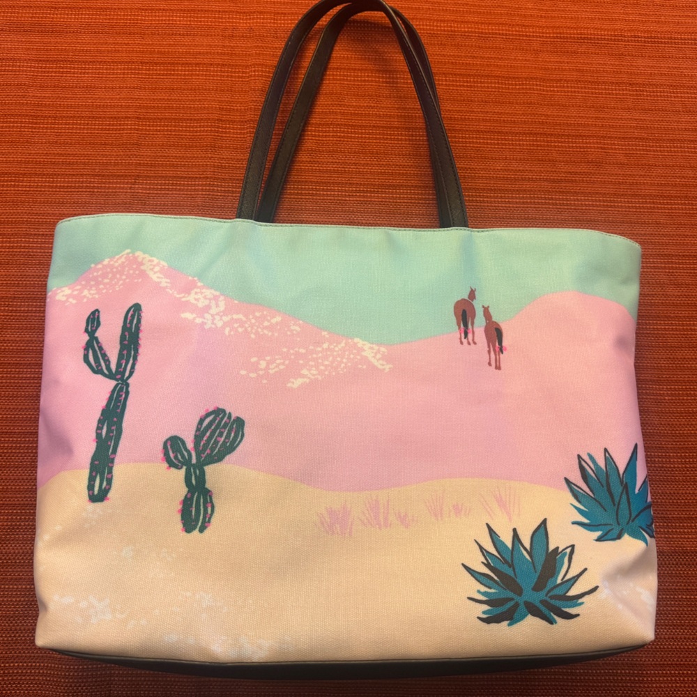 Kate Spade Multicolor Tote Bag and Hat - Picture 5 of 14